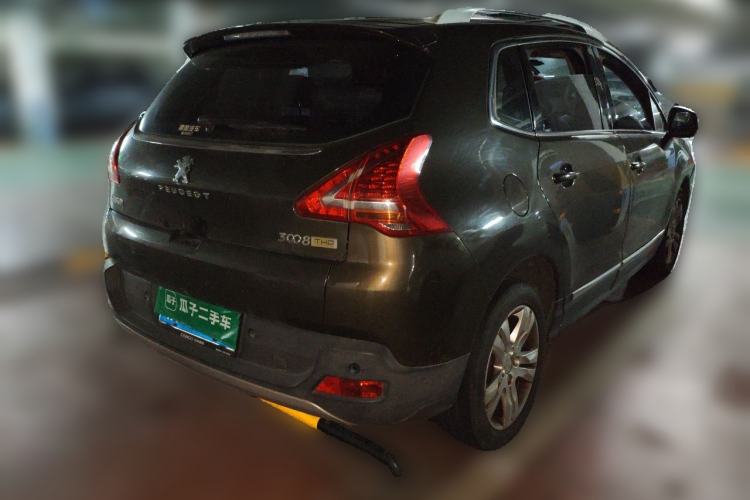 Used Peugeot 3008 2013 1.6THP Roland Garros Edition Rear Right 45 Deg