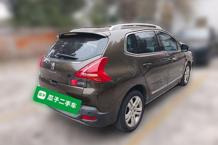 Used Peugeot 3008 2013 2.0L Automatic Trend Edition Rear Right 45 Deg