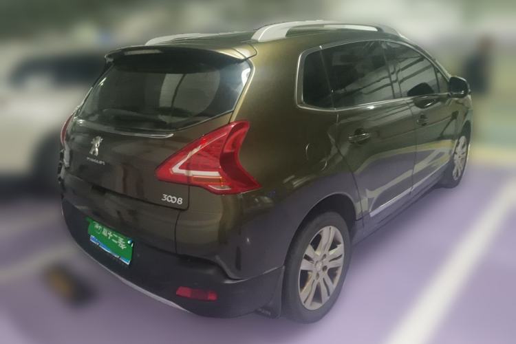 Used Peugeot 3008 2013 2.0L Automatic Trend Edition Rear Right 45 Deg