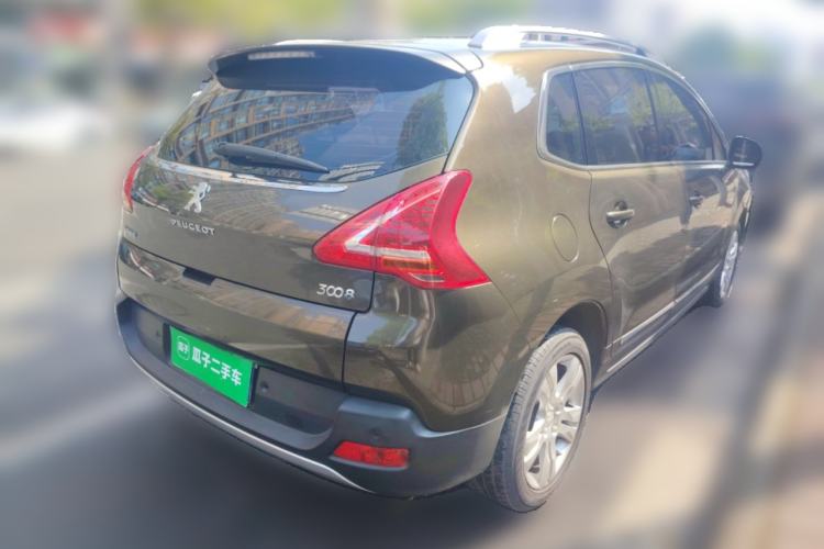 Used Peugeot 3008 2013 2.0L Automatic Trend Edition Rear Right 45 Deg