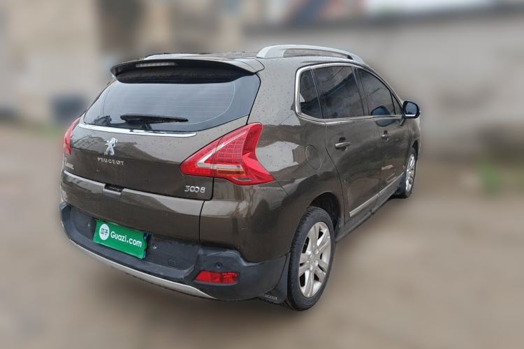 Used Peugeot 3008 2013 2.0L Automatic Trend Edition Rear Right 45 Deg