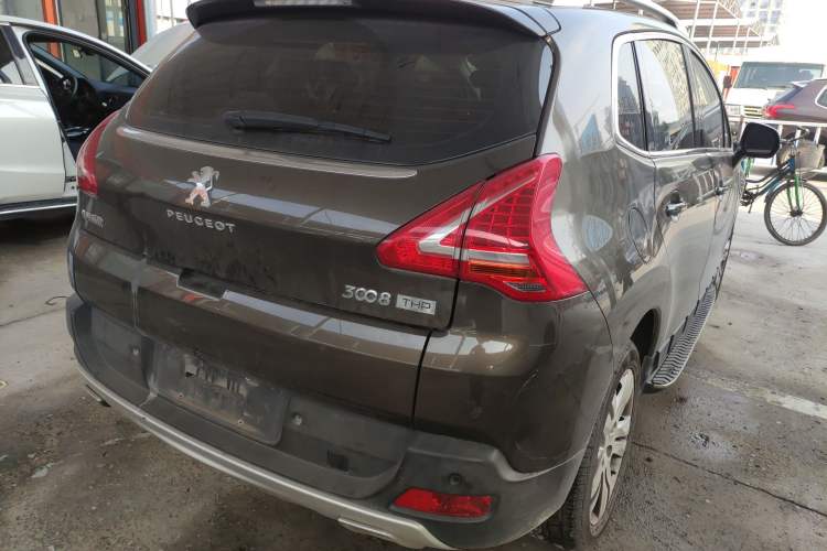 Used Peugeot 3008 2013 1.6THP Automatic Prestige Edition Rear Right 45 Deg