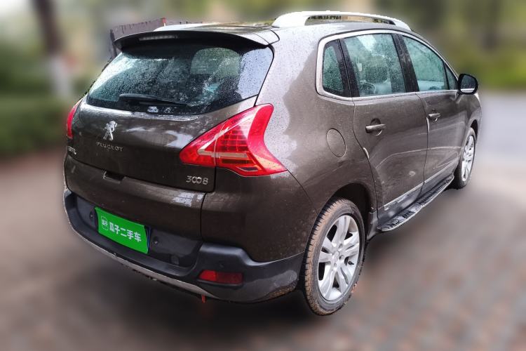 Used Peugeot 3008 2013 2.0L Automatic Trend Edition Rear Right 45 Deg