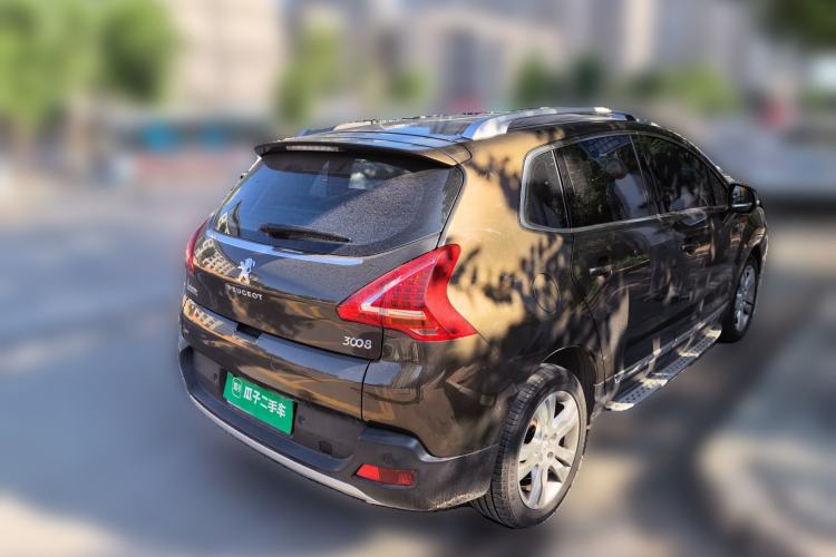 Used Peugeot 3008 2013 2.0L Automatic Trend Edition Rear Right 45 Deg