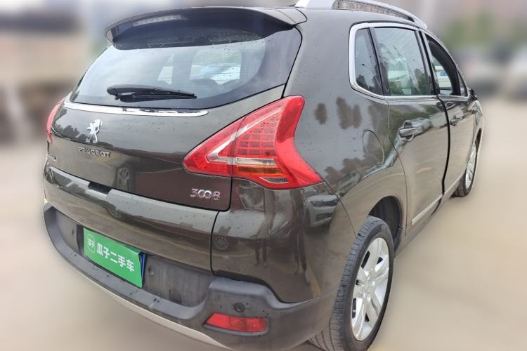 Used Peugeot 3008 2013 2.0L Automatic Trend Edition Rear Right 45 Deg