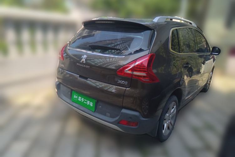 Used Peugeot 3008 2013 2.0L Manual Classic Edition Rear Right 45 Deg