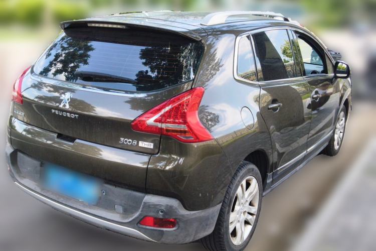 Used Peugeot 3008 2013 1.6THP Automatic Prestige Edition Rear Right 45 Deg