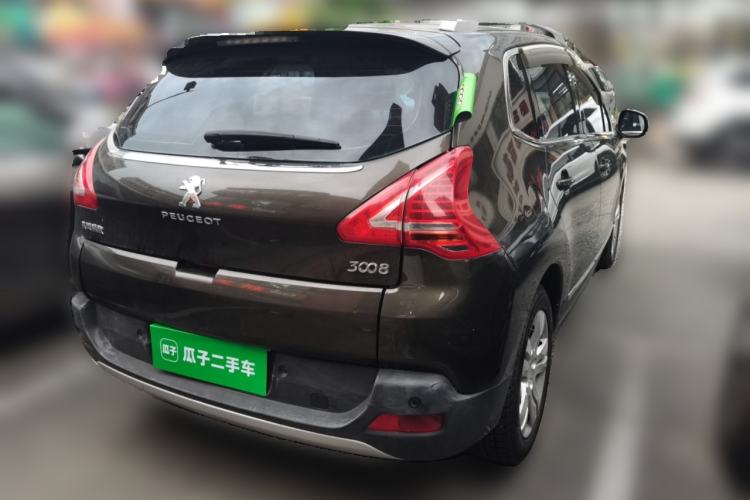 Used Peugeot 3008 2013 2.0L Automatic Trend Edition Rear Right 45 Deg