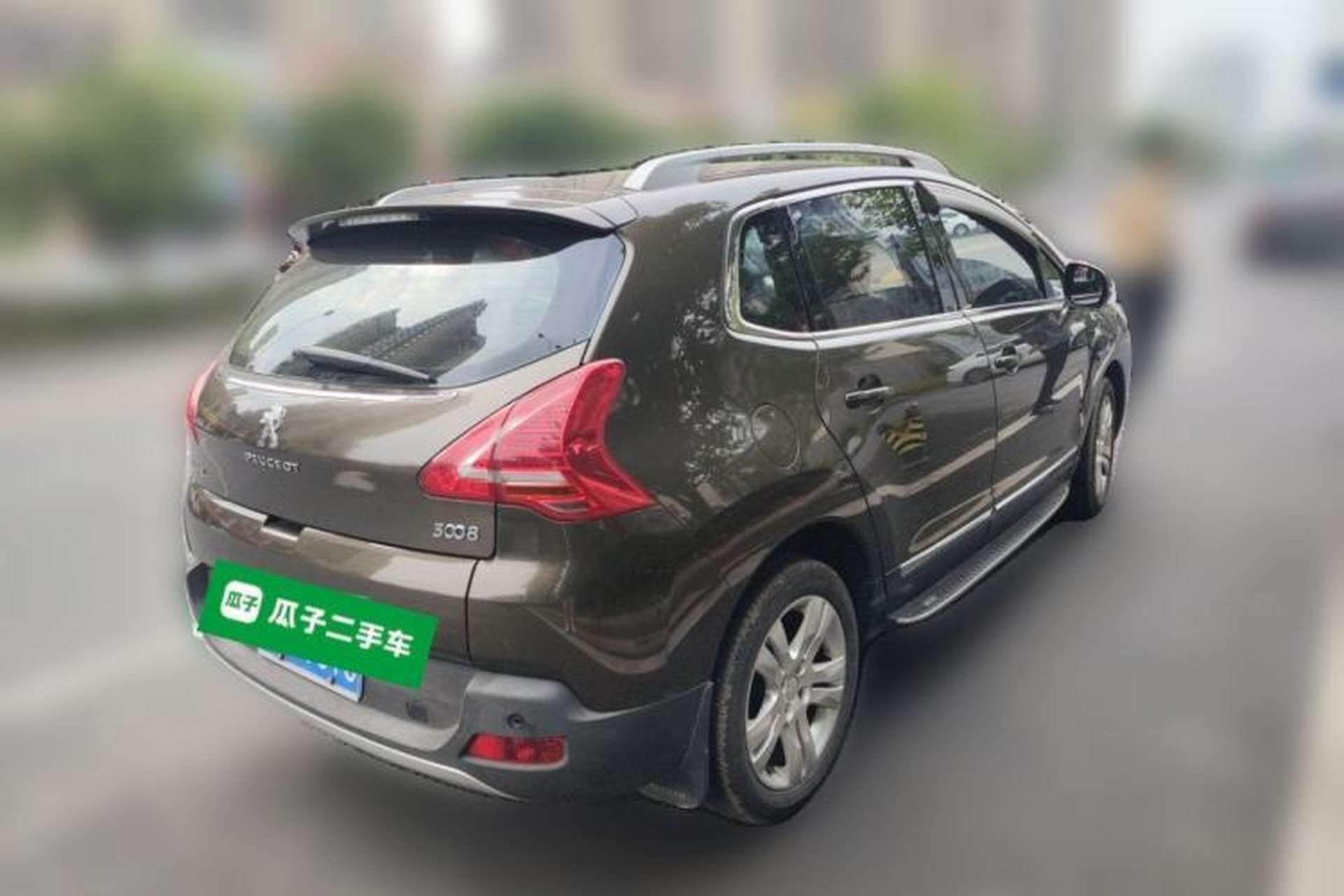 Used Peugeot 3008 2013 2.0L Automatic Classic Edition Rear Right 45 Deg