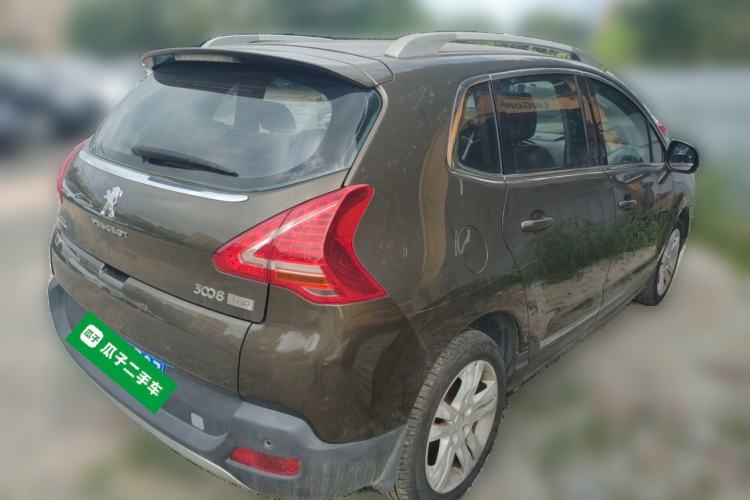 Used Peugeot 3008 2013 1.6THP Automatic Trend Edition Rear Right 45 Deg
