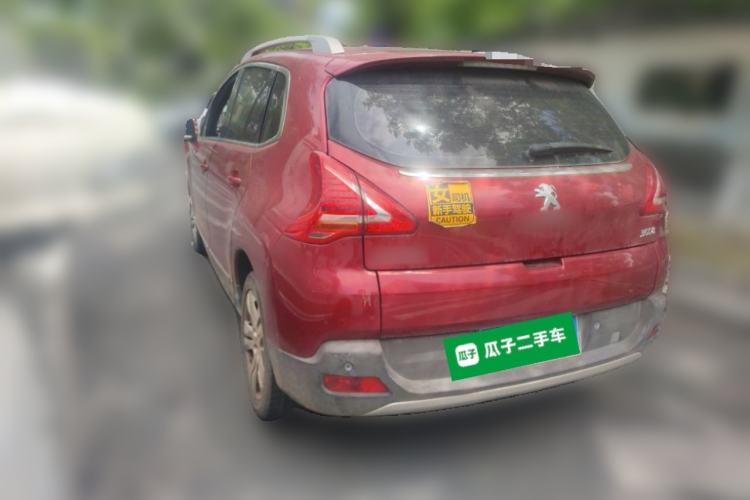 Used Peugeot 3008 2013 2.0L Automatic Trend Edition Rear Left 45 Deg