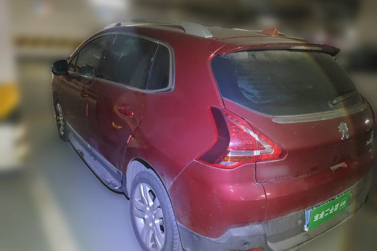 Used Peugeot 3008 2013 1.6THP Automatic Prestige Edition Rear Left 45 Deg