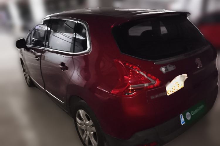 Used Peugeot 3008 2013 2.0L Automatic Classic Edition Rear Left 45 Deg
