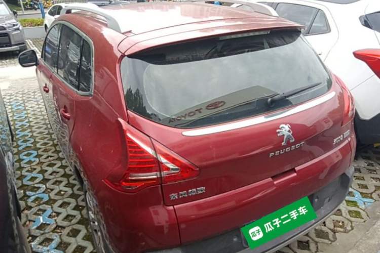 Used Peugeot 3008 2013 1.6THP Automatic Prestige Edition Rear Left 45 Deg
