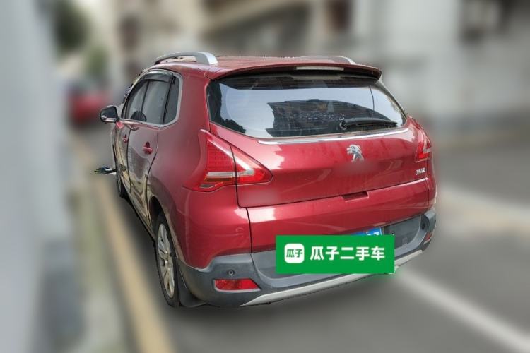 Used Peugeot 3008 2013 2.0L Automatic Classic Edition Rear Left 45 Deg