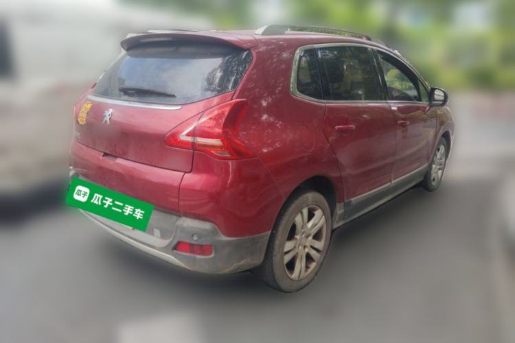 Used Peugeot 3008 2013 2.0L Automatic Trend Edition Rear Right 45 Deg