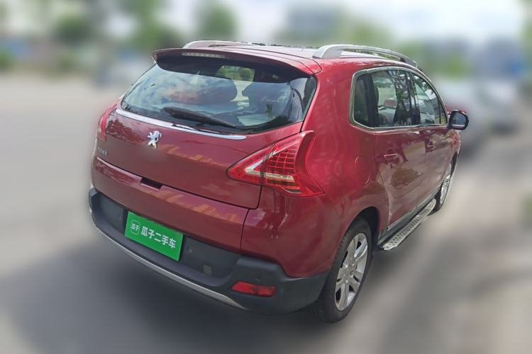 Used Peugeot 3008 2013 2.0L Automatic Trend Edition Rear Right 45 Deg