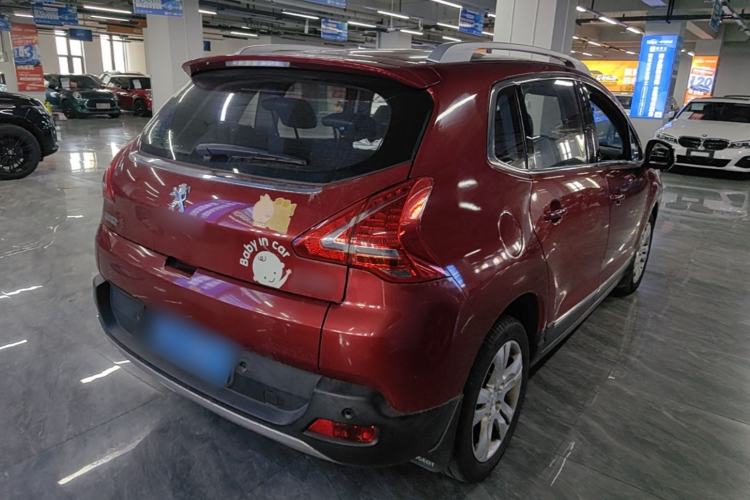 Used Peugeot 3008 2013 2.0L Automatic Trend Edition Rear Right 45 Deg