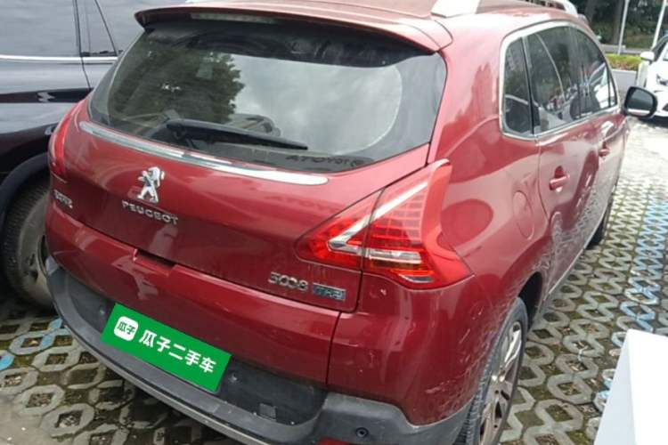 Used Peugeot 3008 2013 1.6THP Automatic Prestige Edition Rear Right 45 Deg