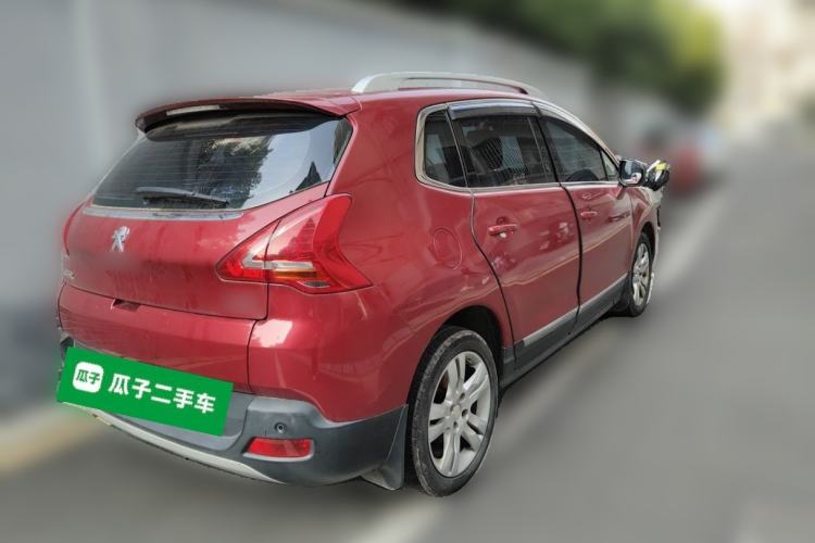Used Peugeot 3008 2013 2.0L Automatic Classic Edition Rear Right 45 Deg