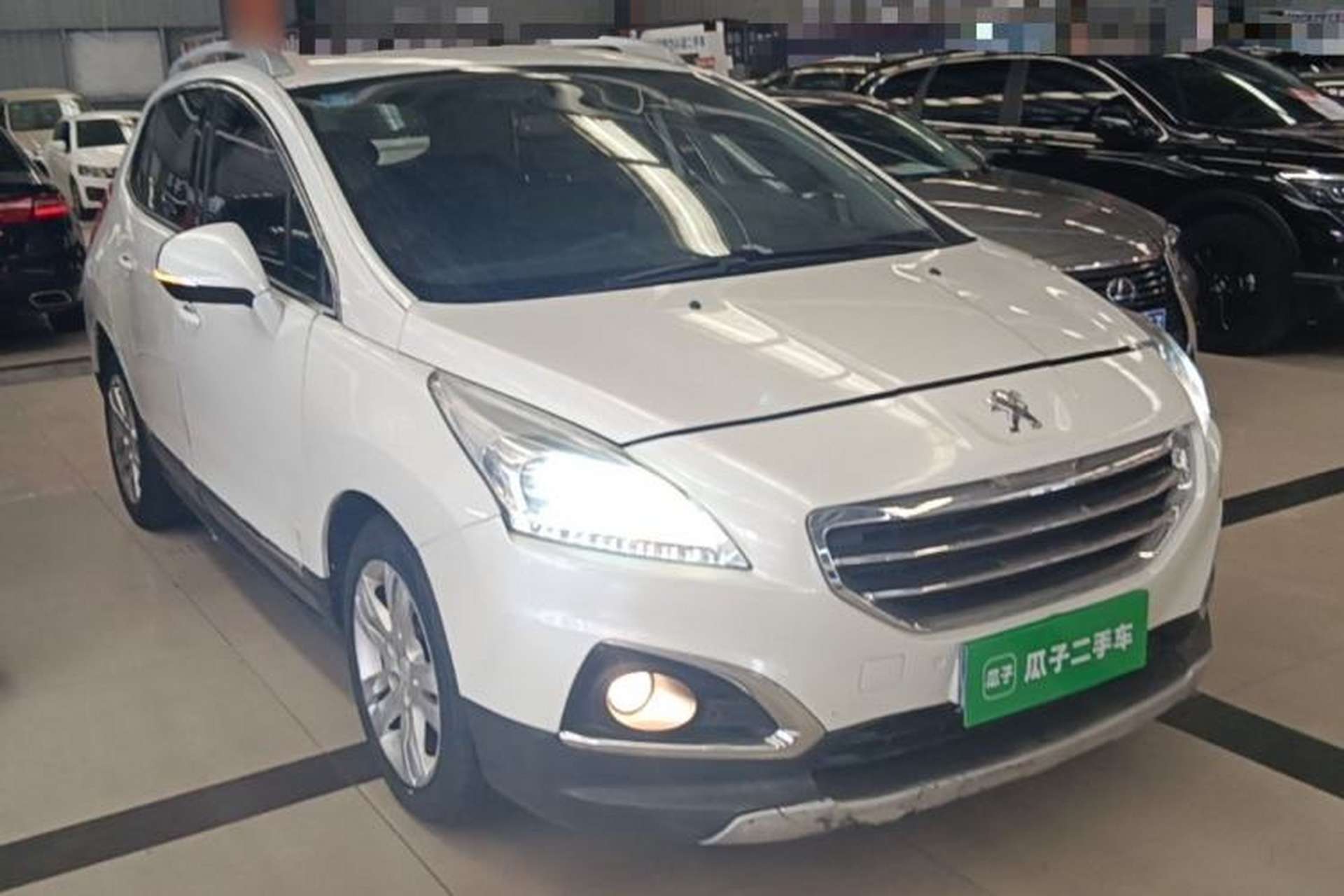 Used Peugeot 3008 2013 1.6THP Automatic Prestige Edition Front Right 45 Deg