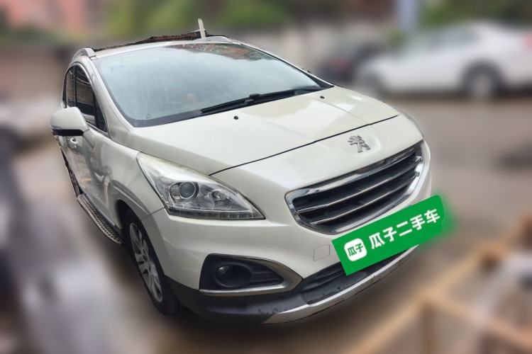 Used Peugeot 3008 2013 2.0L Automatic Trend Edition Front Right 45 Deg