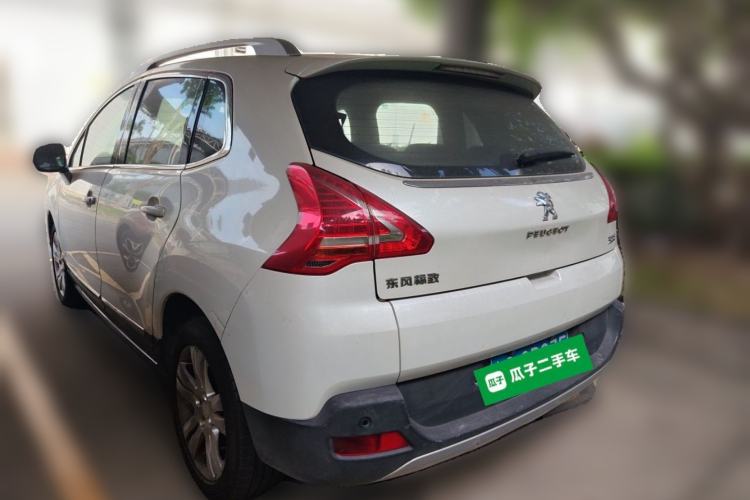 Used Peugeot 3008 2013 2.0L Automatic Trend Edition Rear Left 45 Deg