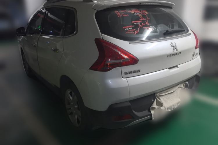Used Peugeot 3008 2013 2.0L Automatic Trend Edition Rear Left 45 Deg