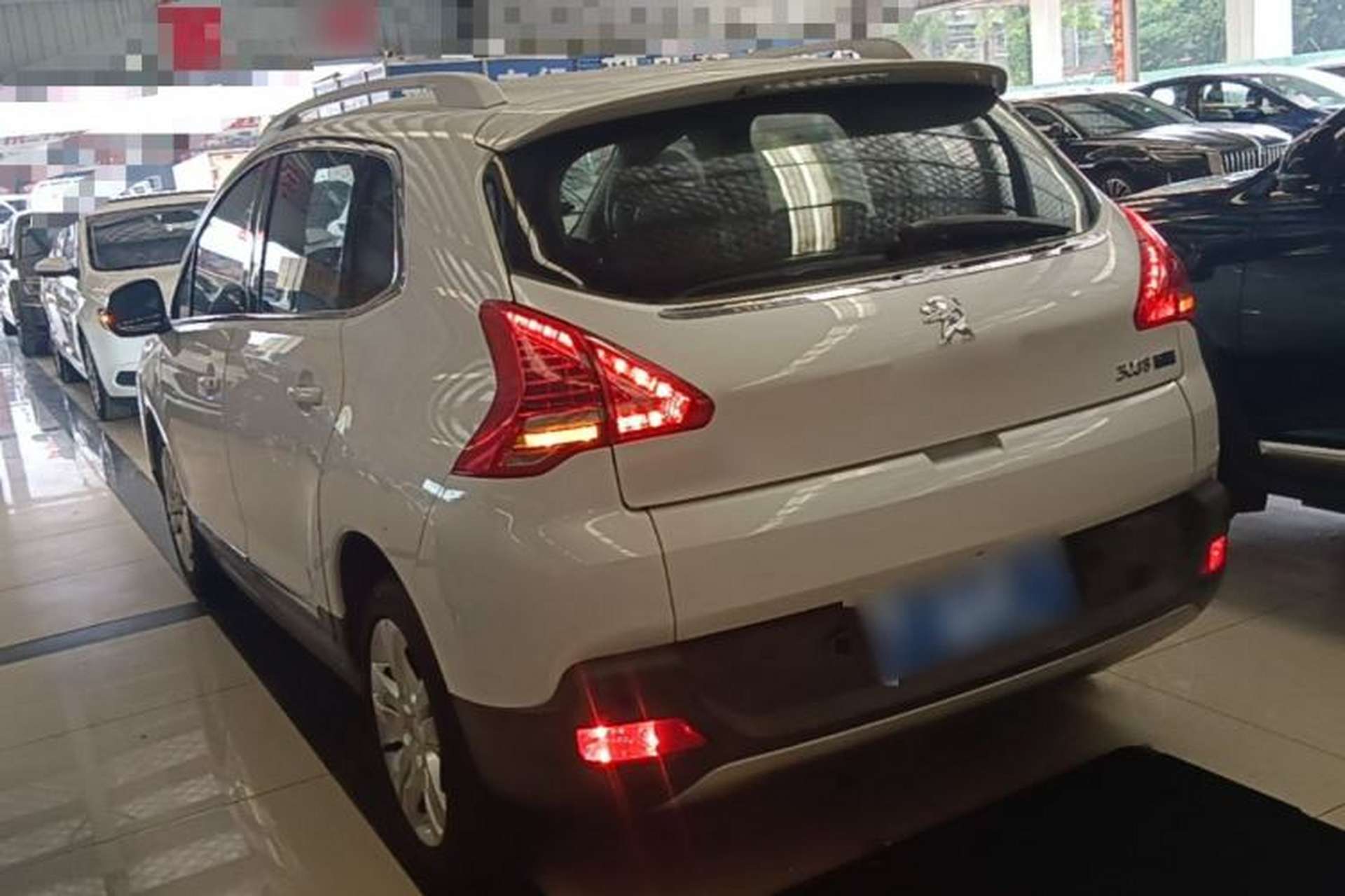 Used Peugeot 3008 2013 1.6THP Automatic Prestige Edition Rear Left 45 Deg