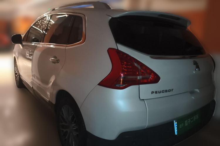 Used Peugeot 3008 2013 2.0L Automatic Trend Edition Rear Left 45 Deg