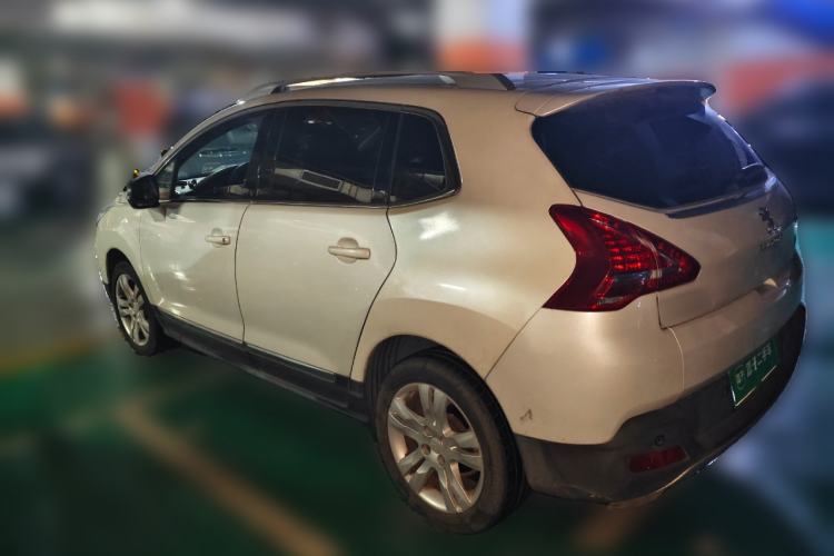 Used Peugeot 3008 2013 2.0L Automatic Trend Edition Rear Left 45 Deg