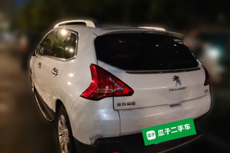 Used Peugeot 3008 2013 2.0L Automatic Trend Edition Rear Left 45 Deg