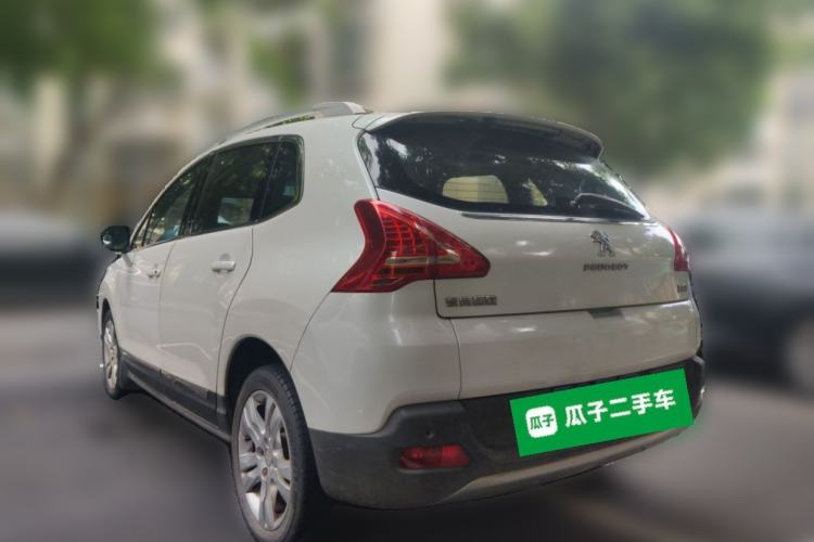Used Peugeot 3008 2013 2.0L Automatic Trend Edition Rear Left 45 Deg