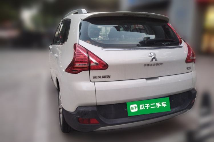 Used Peugeot 3008 2013 2.0L Automatic Trend Edition Rear Left 45 Deg