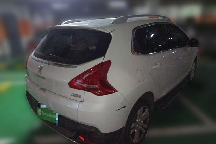 Used Peugeot 3008 2013 2.0L Automatic Trend Edition Rear Right 45 Deg
