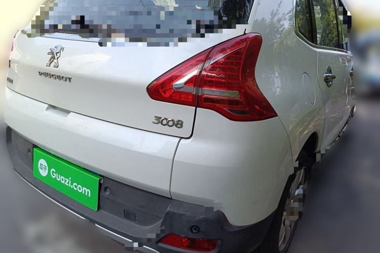 Used Peugeot 3008 2013 2.0L Automatic Classic Edition Rear Right 45 Deg