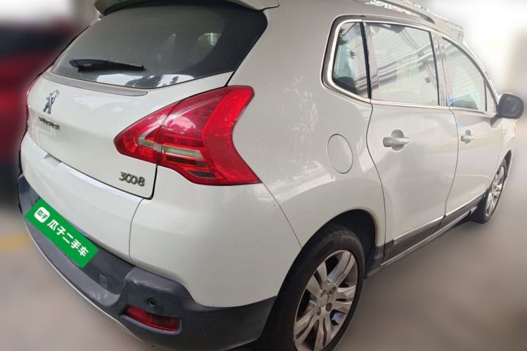 Used Peugeot 3008 2013 2.0L Automatic Trend Edition Rear Right 45 Deg