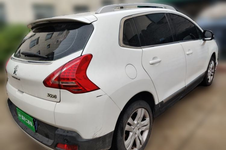 Used Peugeot 3008 2013 2.0L Automatic Trend Edition Rear Right 45 Deg