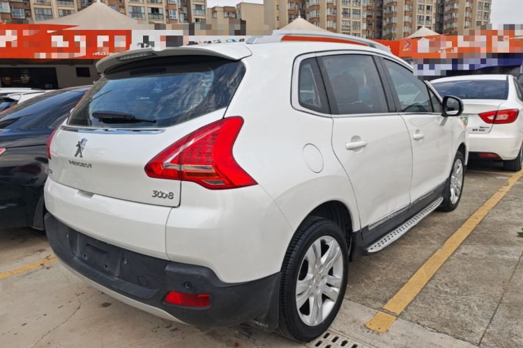 Used Peugeot 3008 2013 2.0L Automatic Trend Edition Rear Right 45 Deg