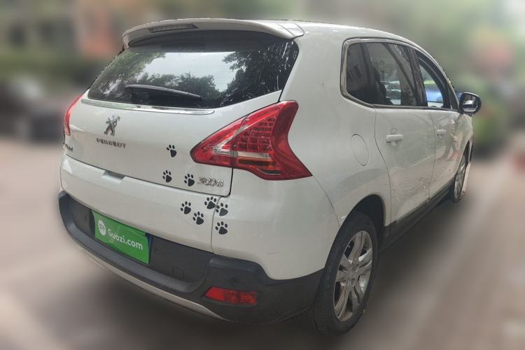 Used Peugeot 3008 2013 2.0L Automatic Classic Edition Rear Right 45 Deg