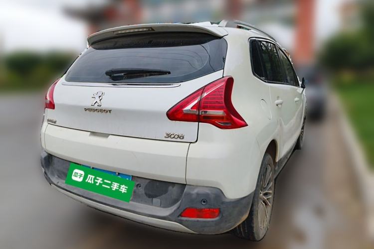 Used Peugeot 3008 2013 2.0L Automatic Trend Edition Rear Right 45 Deg