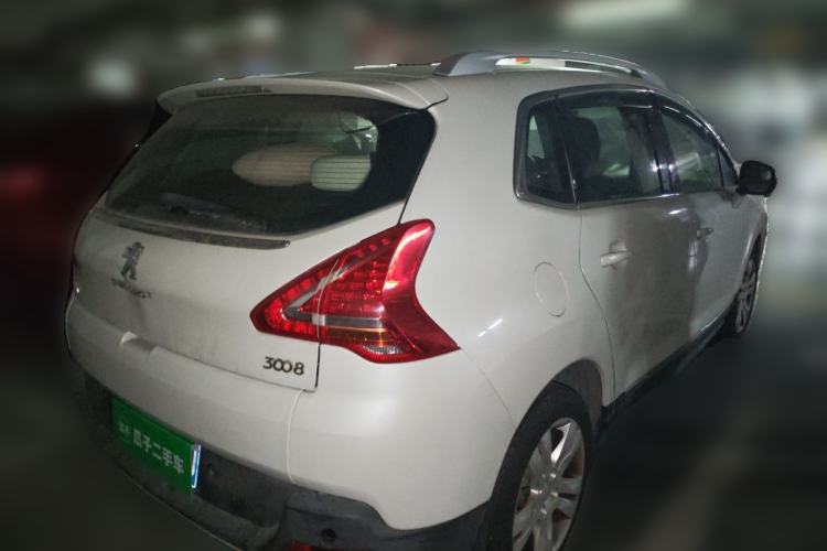 Used Peugeot 3008 2013 2.0L Automatic Trend Edition Rear Right 45 Deg