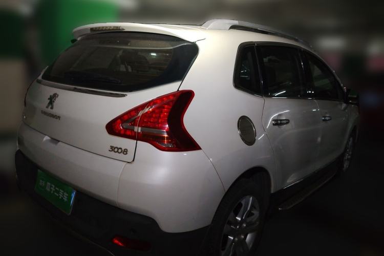 Used Peugeot 3008 2013 2.0L Automatic Trend Edition Rear Right 45 Deg