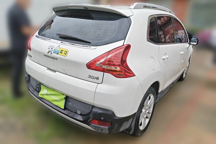 Used Peugeot 3008 2013 2.0L Automatic Trend Edition Rear Right 45 Deg
