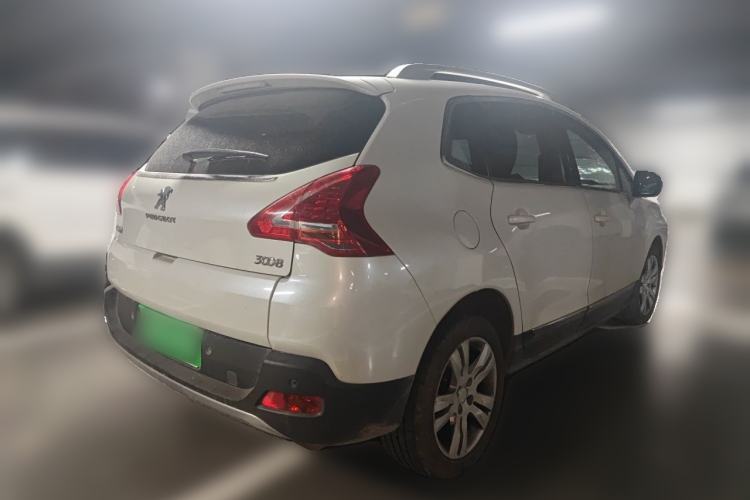 Used Peugeot 3008 2013 2.0L Automatic Trend Edition Rear Right 45 Deg