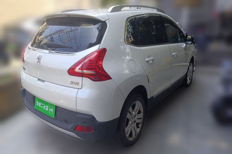 Used Peugeot 3008 2013 2.0L Automatic Trend Edition Rear Right 45 Deg
