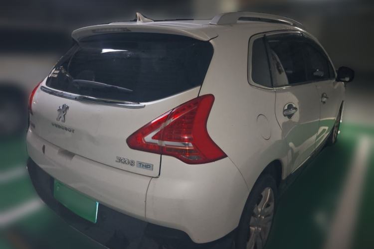 Used Peugeot 3008 2013 1.6THP Roland Garros Edition Rear Right 45 Deg