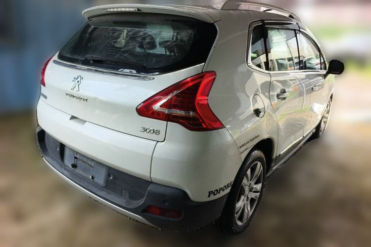 Used Peugeot 3008 2013 2.0L Automatic Trend Edition Rear Right 45 Deg