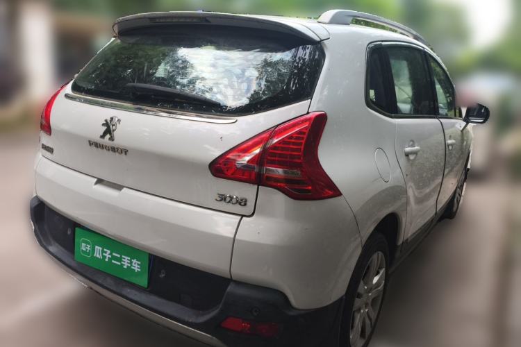 Used Peugeot 3008 2013 2.0L Automatic Trend Edition Rear Right 45 Deg