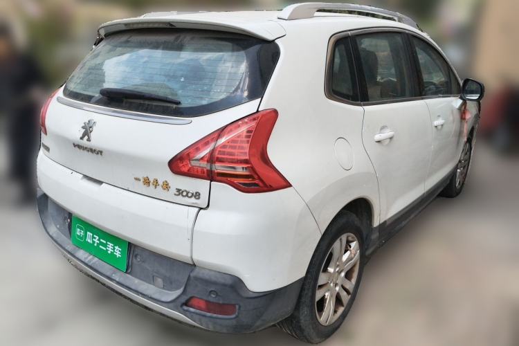 Used Peugeot 3008 2013 2.0L Manual Classic Edition Rear Right 45 Deg